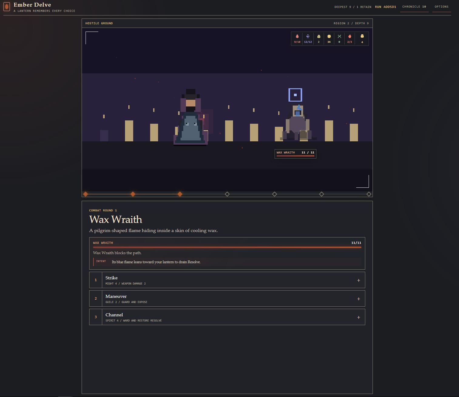 Ember - 2D roguelike game